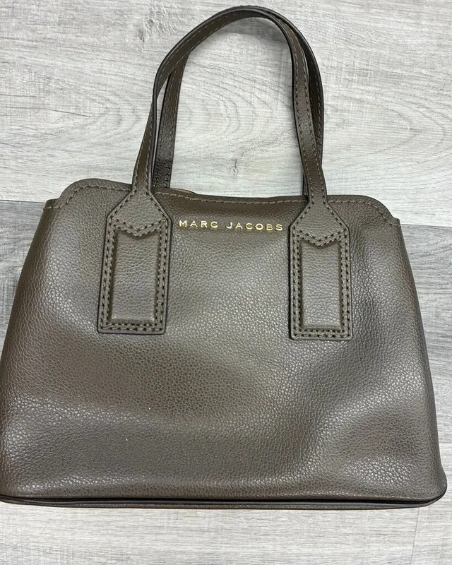 Grey Marc Jacobs The Editor leather bag